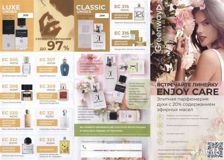 Духи гринвей