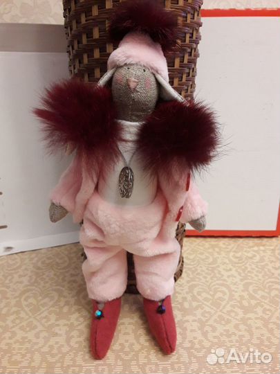 Зайка Тильда 31 см интерьерная игрушка кукла