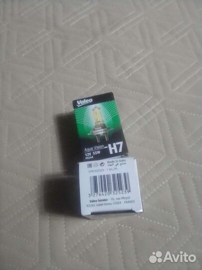 Лампы фары Valeo