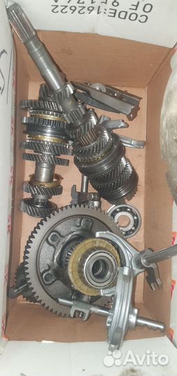 МКПП toyota corolla 120 разбор