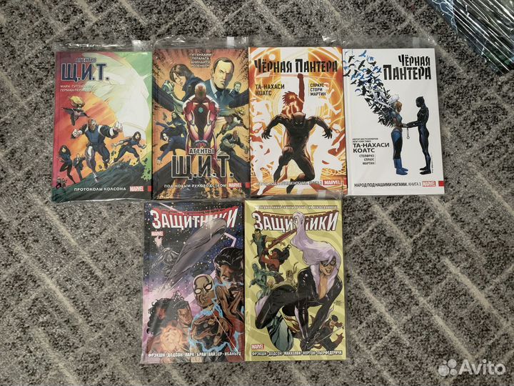 Комиксы marvel в мягкой и твердой обложке