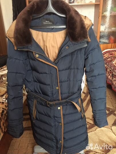 Пуховое зимнее пальто
