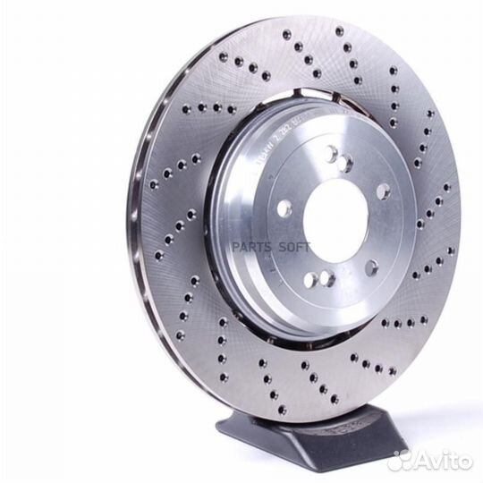 BMW 34212282808 Тормозной диск вентилир. с отверстиями П