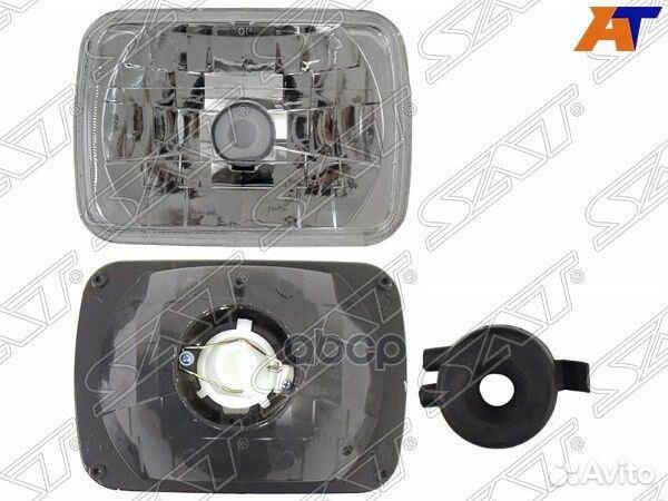 Фара universal type H4 хрусталь 7 дюймов ST-100