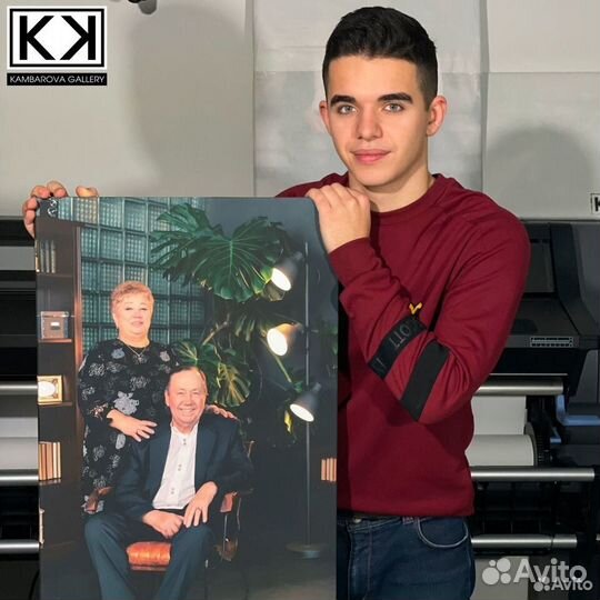 Портрет по фото, картина на холсте