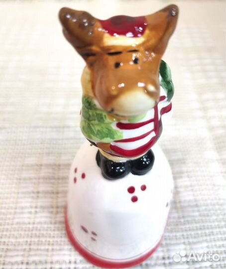 Колокольчик оленёнок, керамика