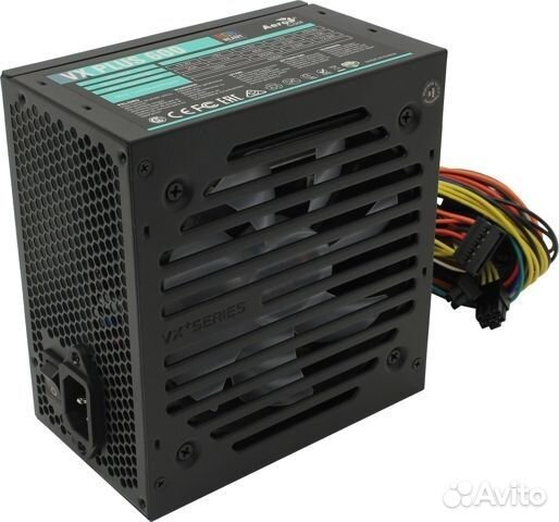 Блок питания Aerocool VX-600 Plus (600W, p.PFC)