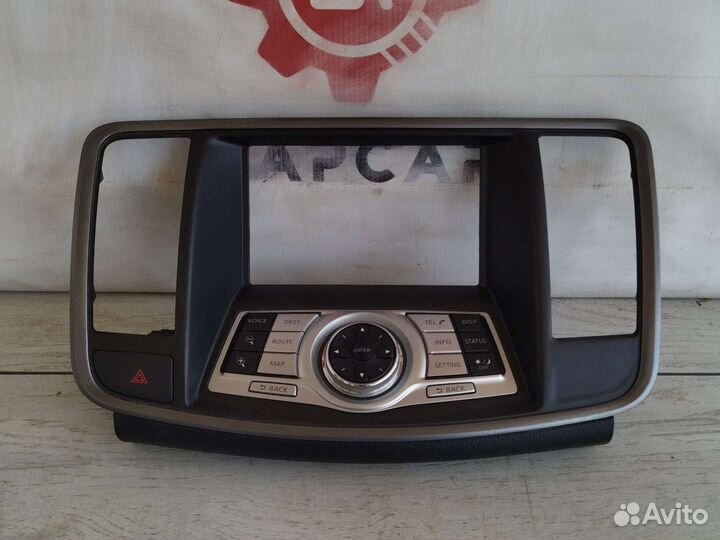 Панель магнитолы Nissan Teana J32