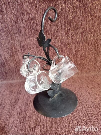 Винтаж подставка для рюмок