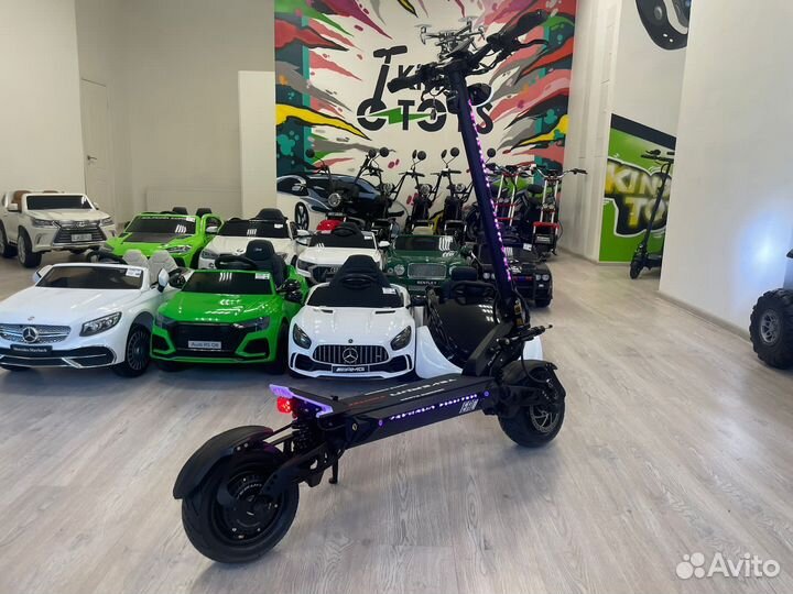 Электросамокат white siberia teverun fighter