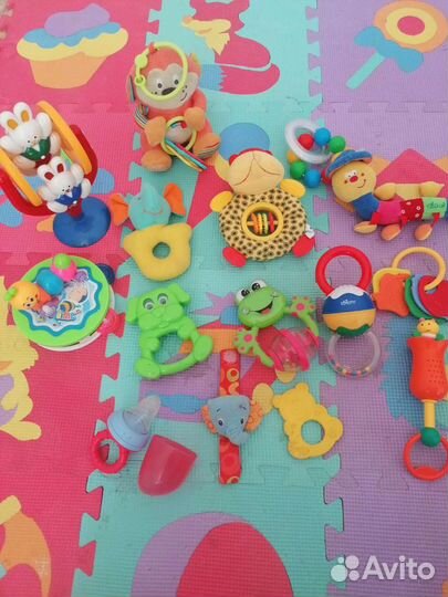 Погремушки, грызунки, ниблер