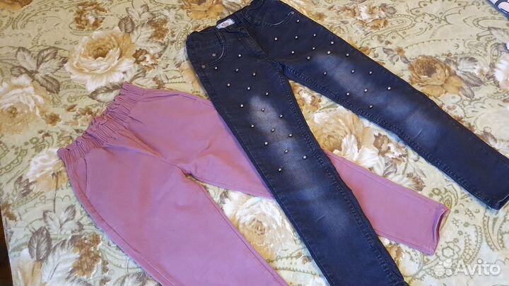 Вещи пакетом на девочку 134-140