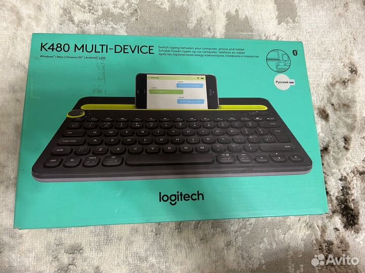 Беспроводная клавиатура logitech k480