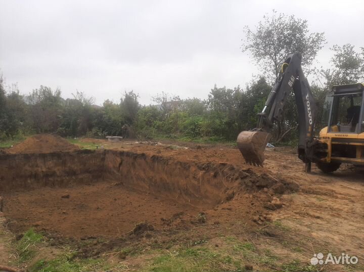 Услуги экскаватора