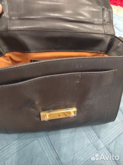 Сумка женская натуральная кожа бу Vicini