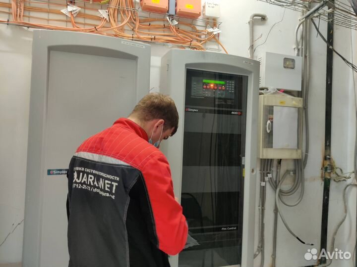 Монтаж автоматической пожарной сигнализации, апс