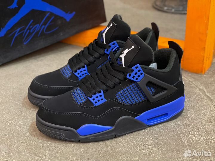 Nike Air Jordan 4 Retro Black Game Royal