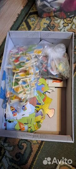 Пазлы, лото, кубики