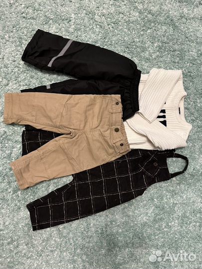 Вещи пакетом на мальчика 80