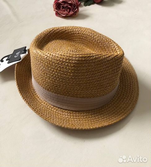 Шляпа соломенная unisex