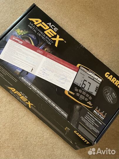 Металлоискатель garrett ace apex 2023 года