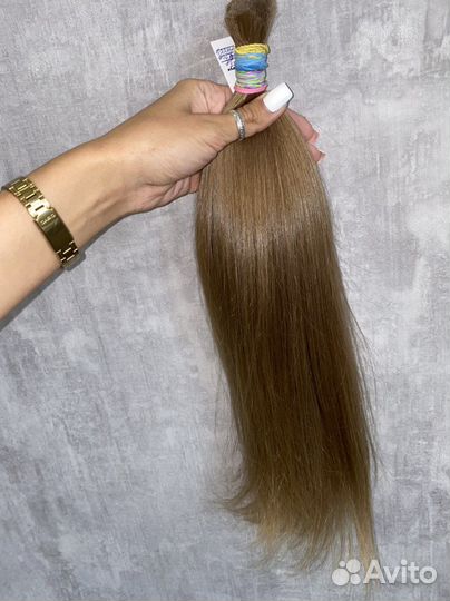Волосы детские некрашены, срез доя наращивания