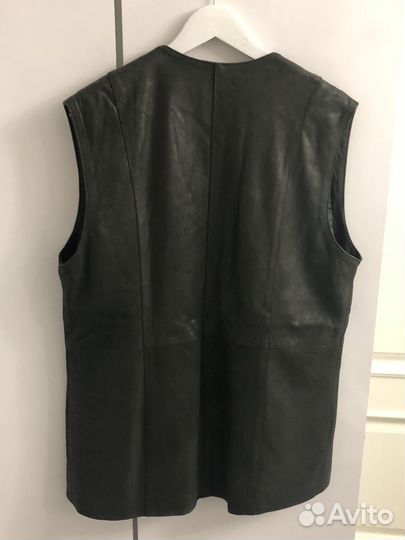 Кожаный жилет (Турция) 50-52 размер