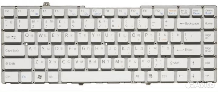 Клавиатура Sony vaio VGN-FW350J/B OEM
