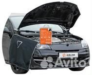 Накидка защитная на бампер и крылья 100*72см, креп