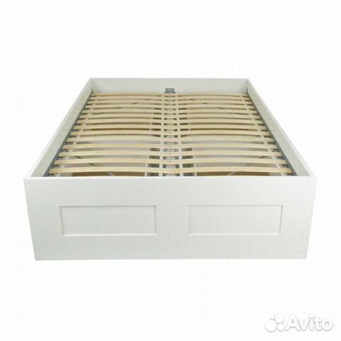 Кровать IKEA двуспальная с матрасом 140х200 б/у купить в Москве ...