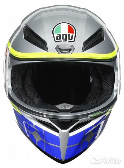 Шлем интеграл AGV K-1 TOP Rossi Mugello 2015