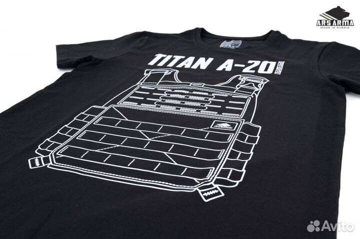 Футболка сканда/титан Ars Arma