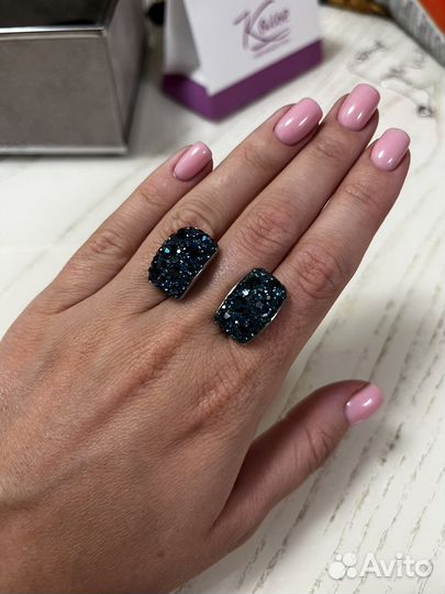 Серьги серебро