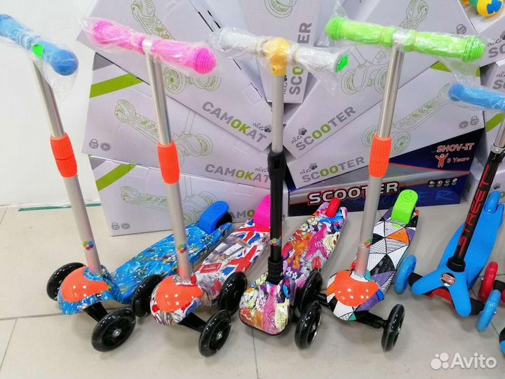 Самокат трансформер Лицензированный Детский