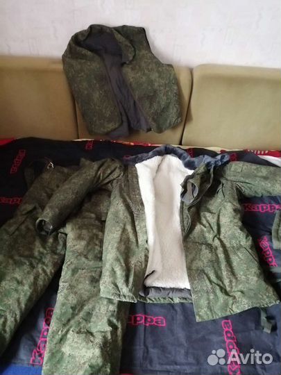 Военная форма на сукне, меху, ватине