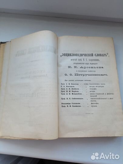 Энциклопедический словарь Брокгауз и Эфрон 1893г