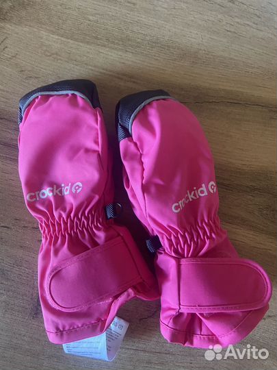 Варежки детские непромокаемые crockid