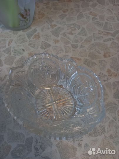 Ваза хрустальная СССР