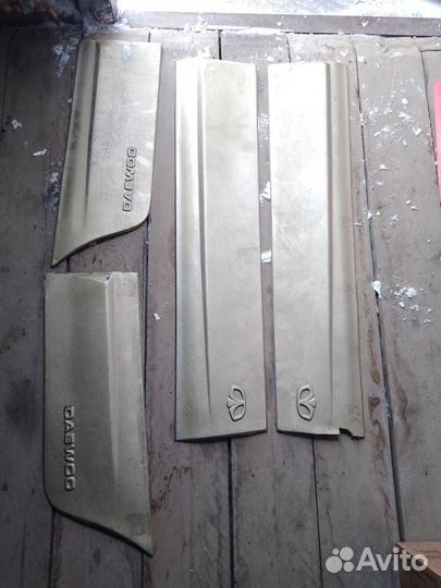 Молдинги (накладки) дверей на матиз