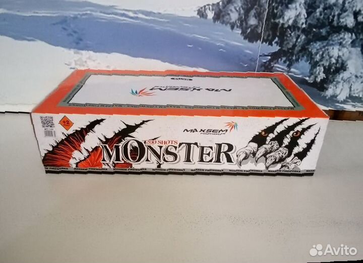 Салют фейерверк 200 залпов monster