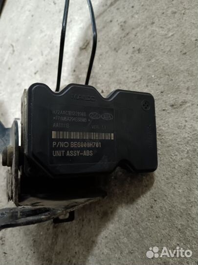 Блок abs hyundai solaris