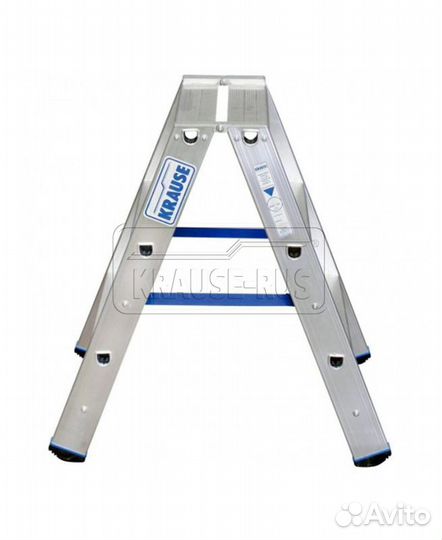 Двухсторонняя стремянка Krause stabilo 2х4, 124722