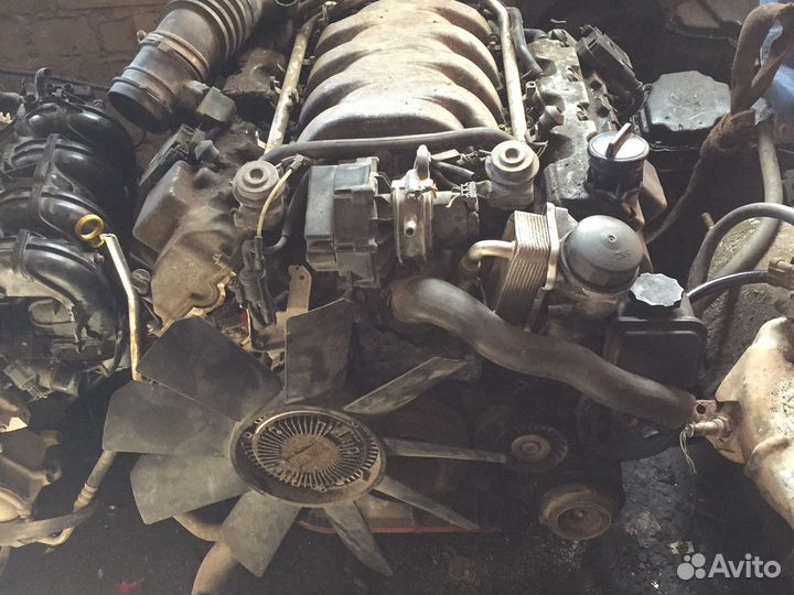 Двигатель для мерседес мл-430,163-кузов 2001 г.в