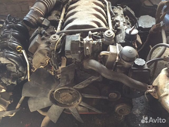 Двигатель для мерседес мл-430,163-кузов 2001 г.в