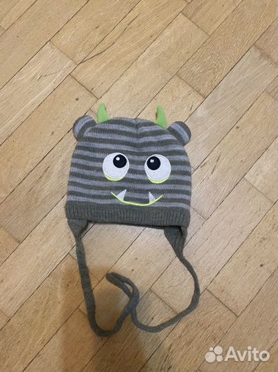 Шапка для мальчика весна осень 50-52