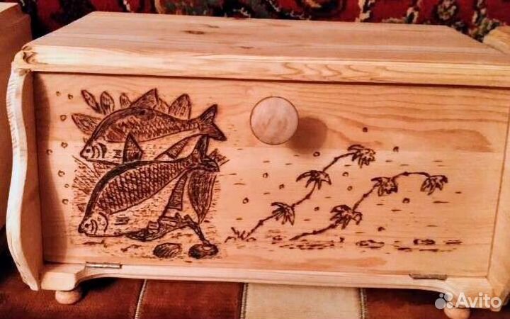 Хлебницы из дерева, новые