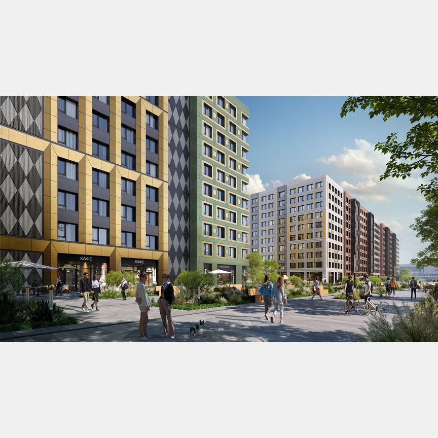 1-к. квартира, 44,5 м², 9/10 эт.