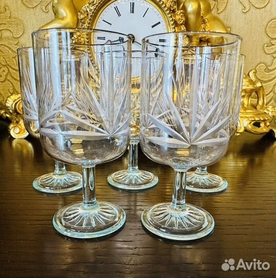 Стопки, лафитники, рюмки, бокалы СССР