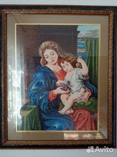 Картины вышитые в технике счетный крест