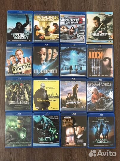 Блюрей диски